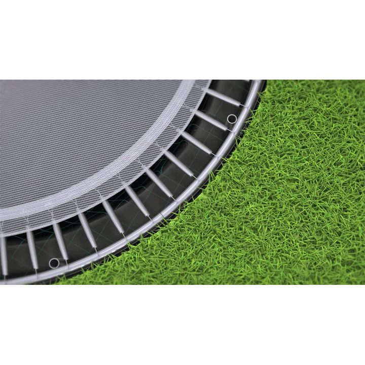 Trampoline enterré rectangulaire sans filet