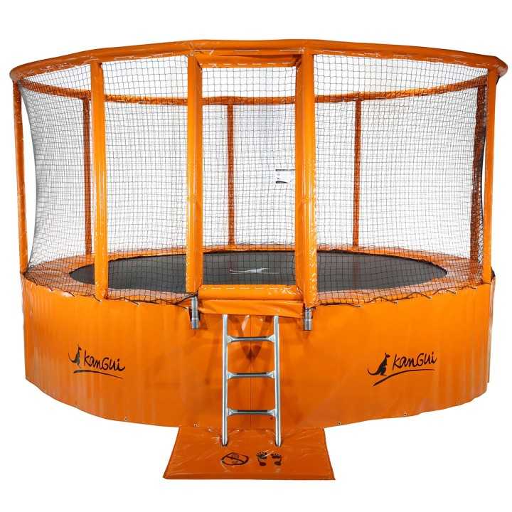 Trampoline professionnel extérieur Energi+ 430 %separator% plein air camping gîtes hôtels