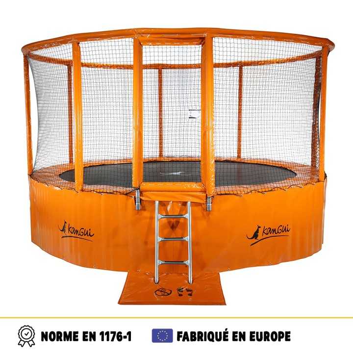 Trampoline professionnel extérieur Energi+ 430 %separator% plein air camping gîtes hôtels